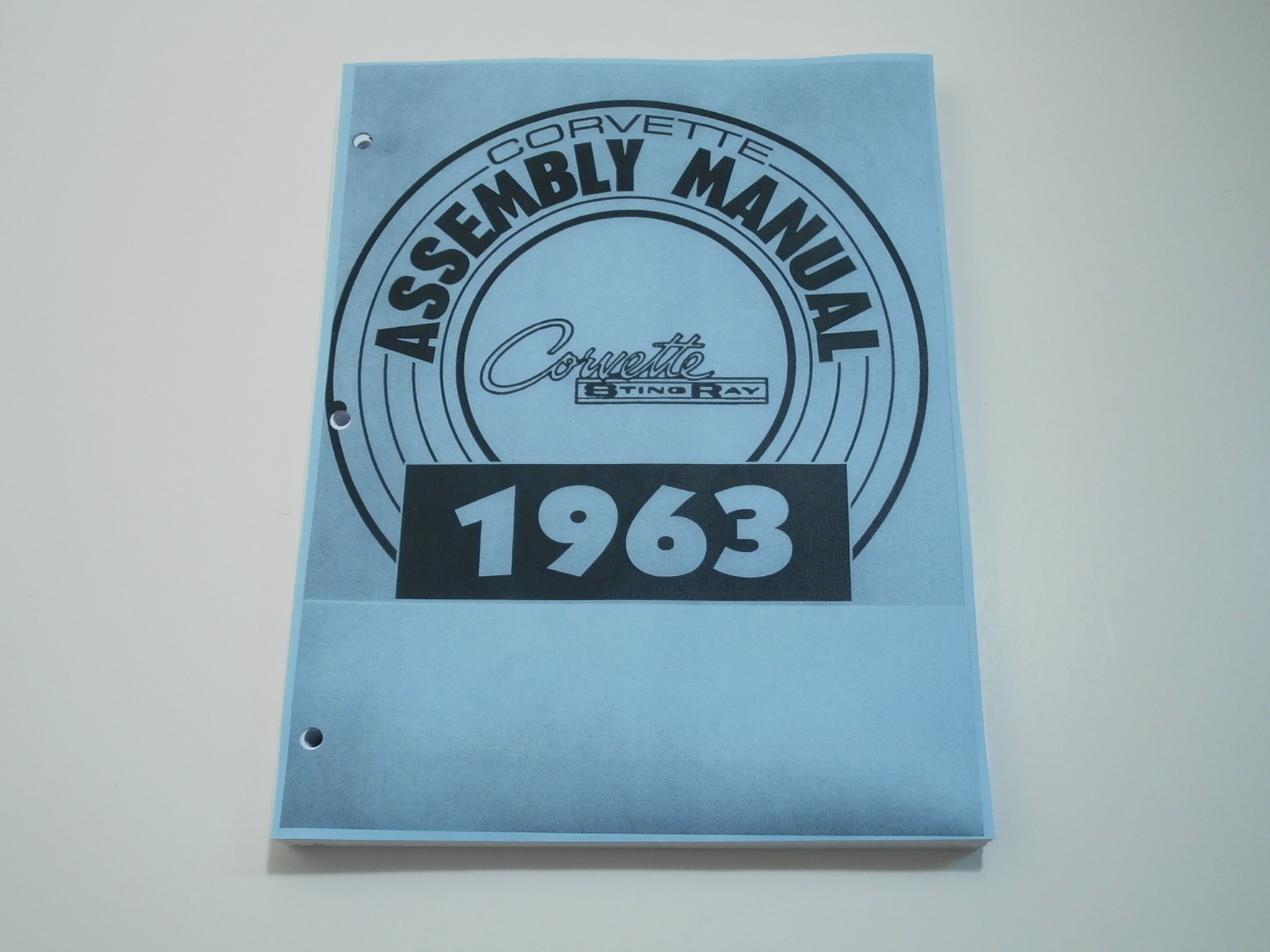 Corvette Assembly Manual, 1963